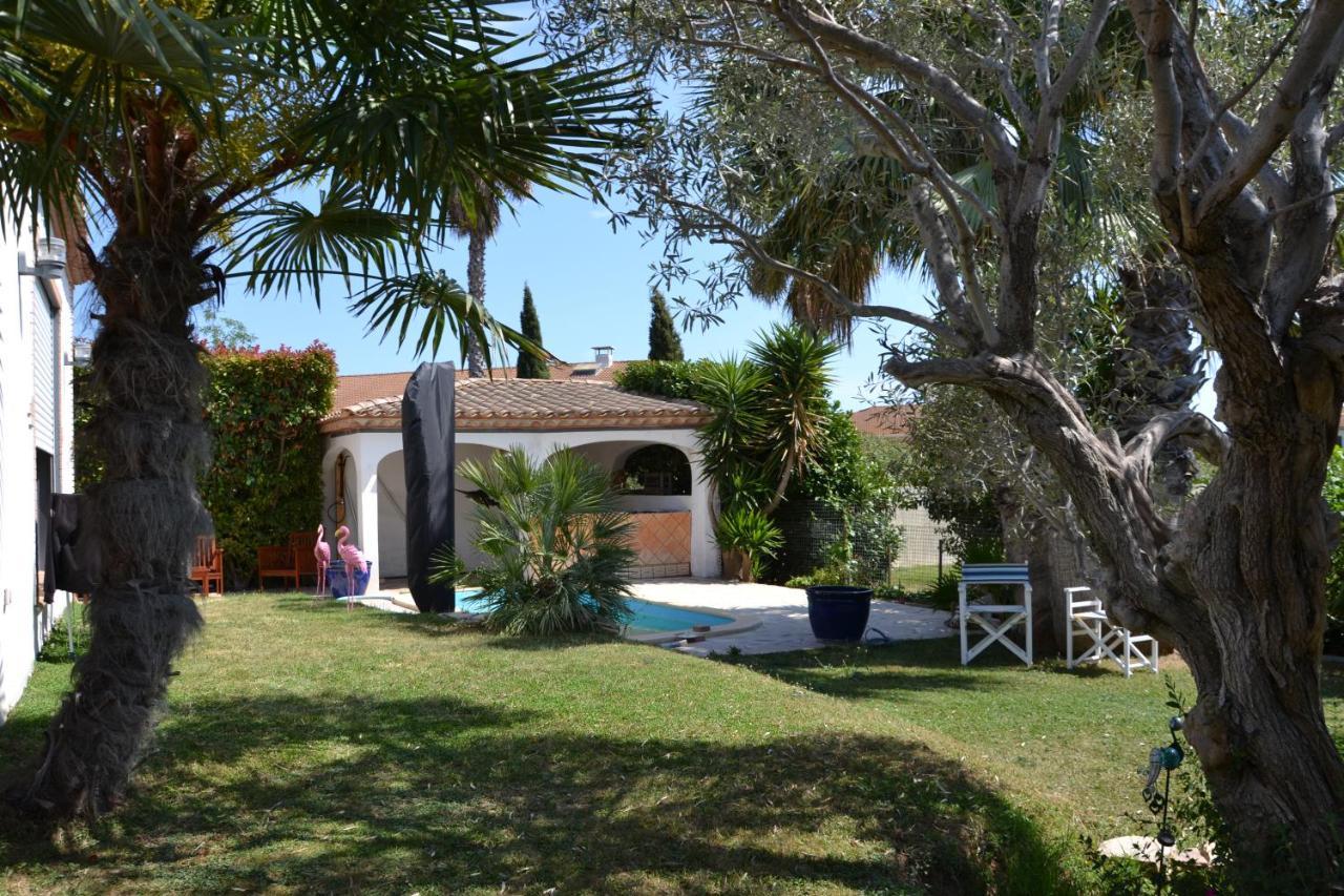 Maison Les Agapanthes Villeneuve-lès-Béziers Esterno foto